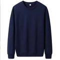 Men's Fashionable Thin Solid Color Pullover Sweatshirt