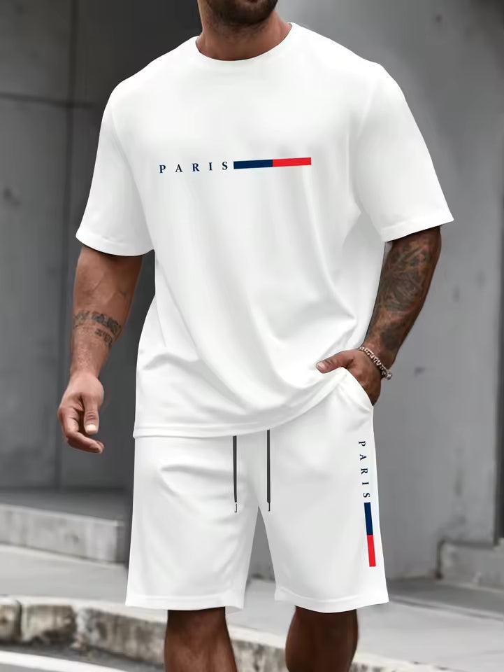 Men's 2-Piece Summer Tracksuit Set