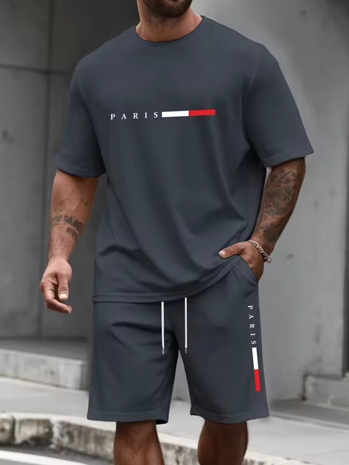 Men's 2-Piece Summer Tracksuit Set