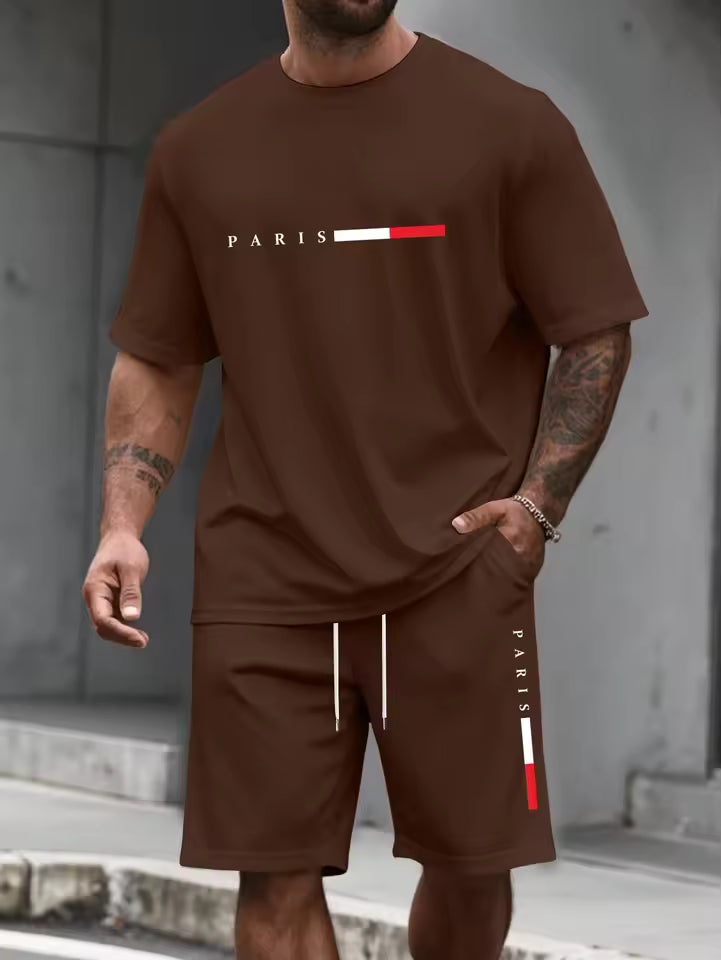 Men's 2-Piece Summer Tracksuit Set