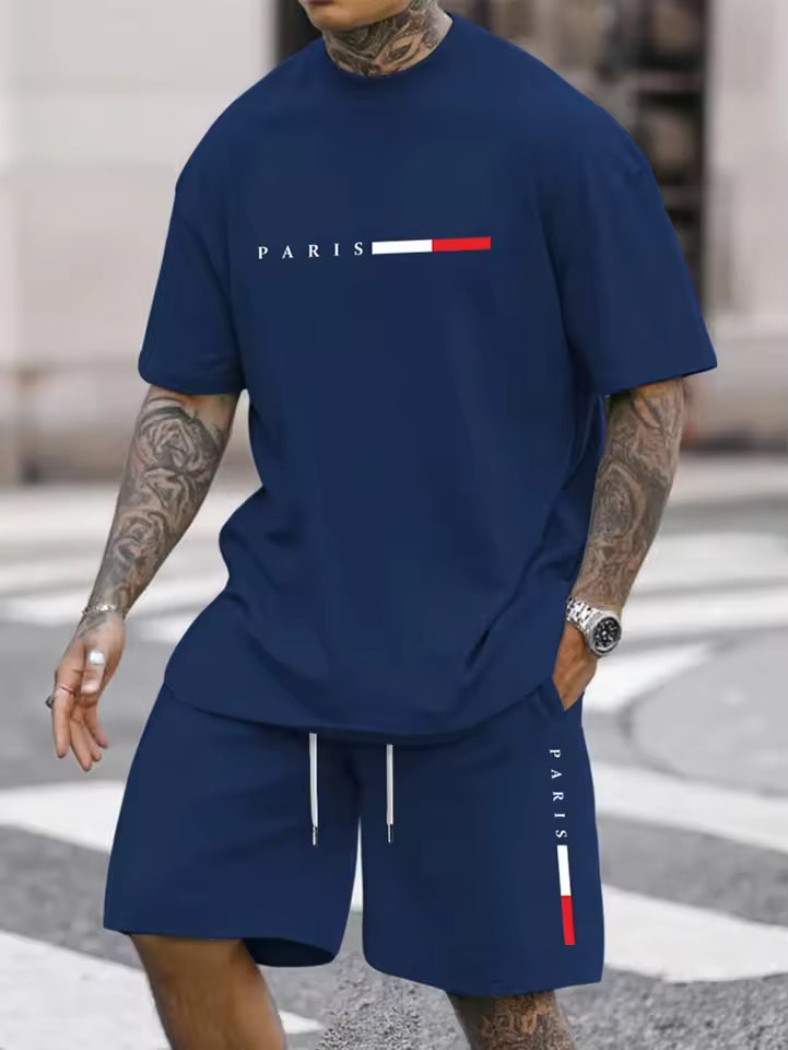 Men's 2-Piece Summer Tracksuit Set