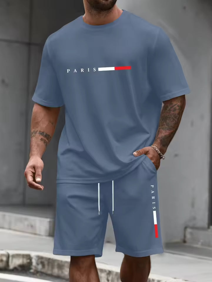Men's 2-Piece Summer Tracksuit Set