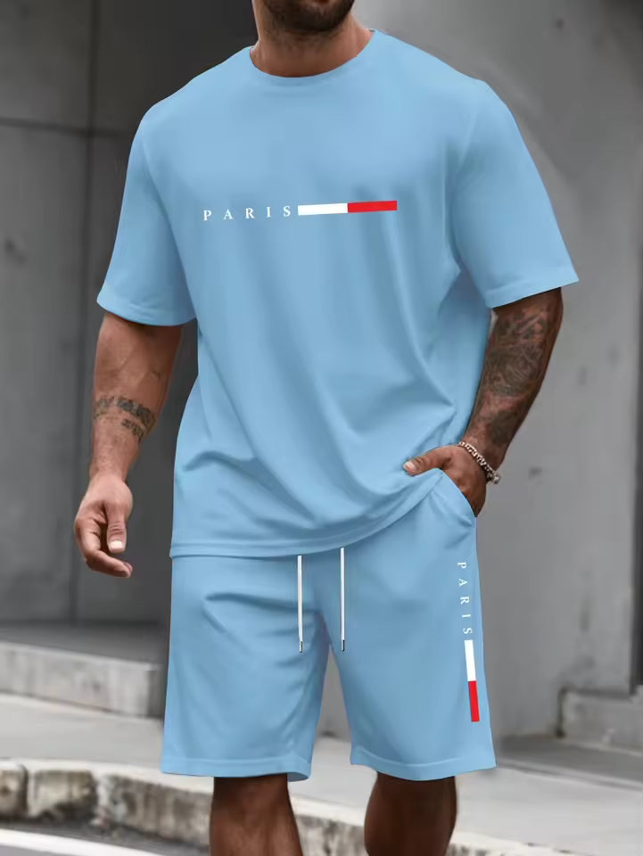 Men's 2-Piece Summer Tracksuit Set
