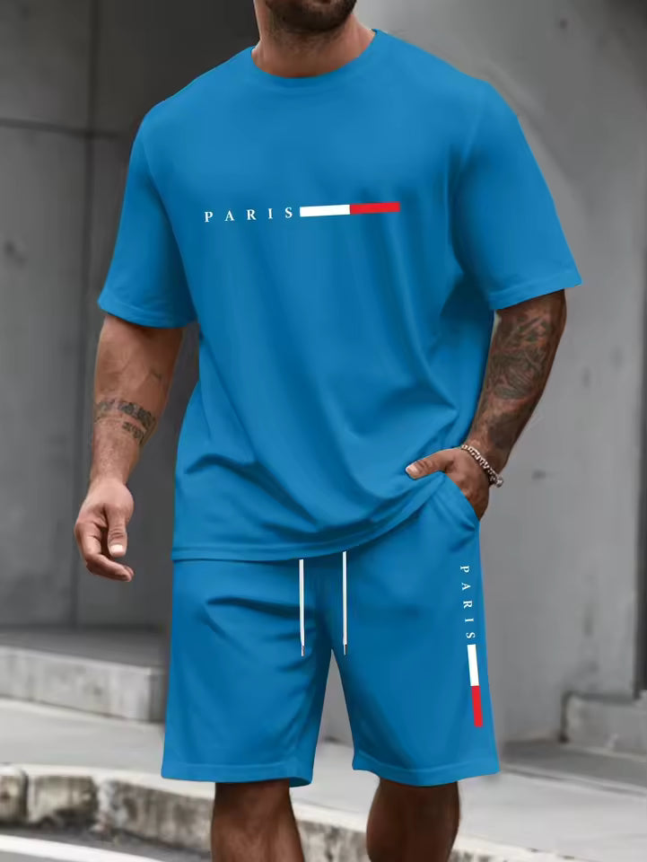 Men's 2-Piece Summer Tracksuit Set