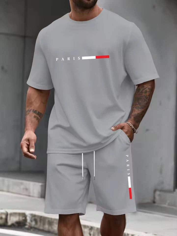 Men's 2-Piece Summer Tracksuit Set