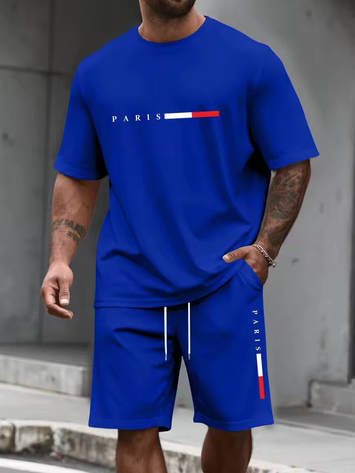 Men's 2-Piece Summer Tracksuit Set