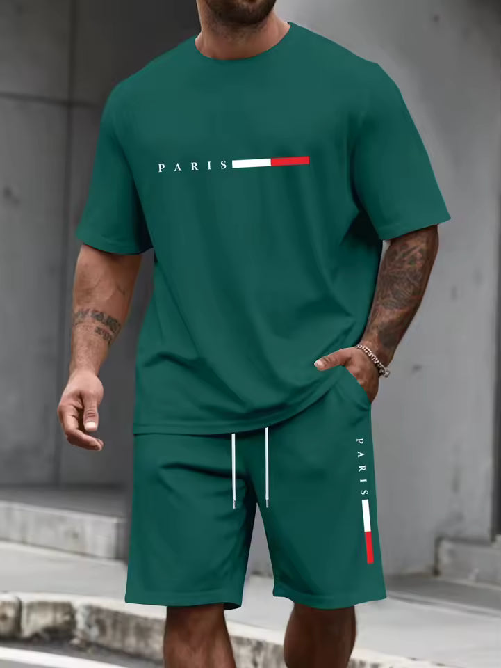 Men's 2-Piece Summer Tracksuit Set