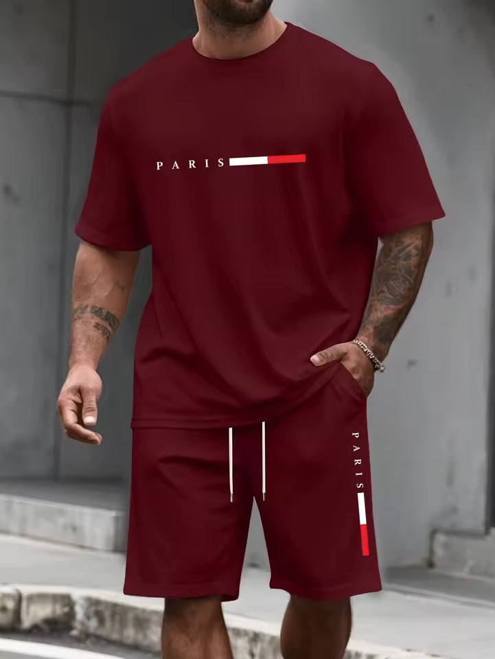 Men's 2-Piece Summer Tracksuit Set